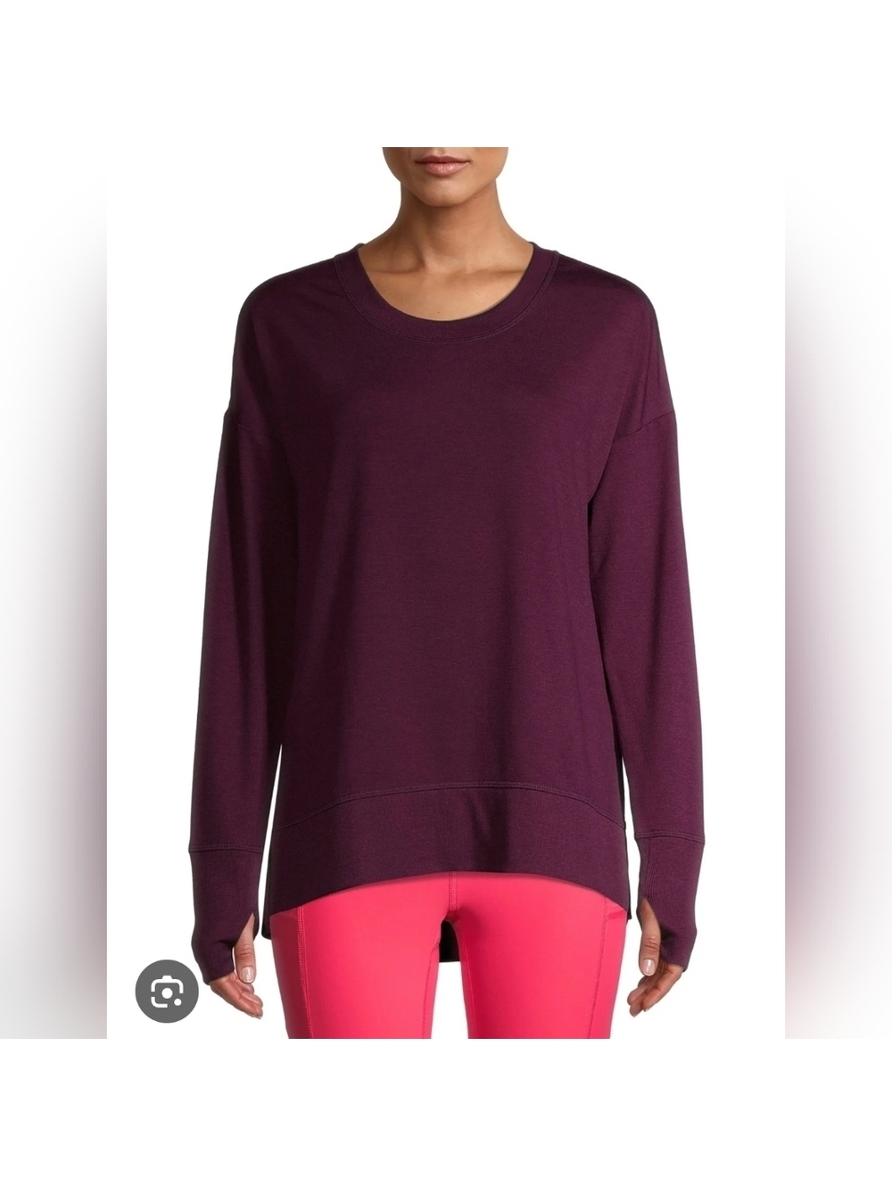 Avia Athleisure Long Sleeve Soft Tee Sweater